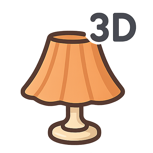 3D Geprinte Lampenkappen